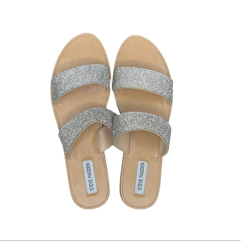 Steve Madden Rage Embellished Slide Sandals
